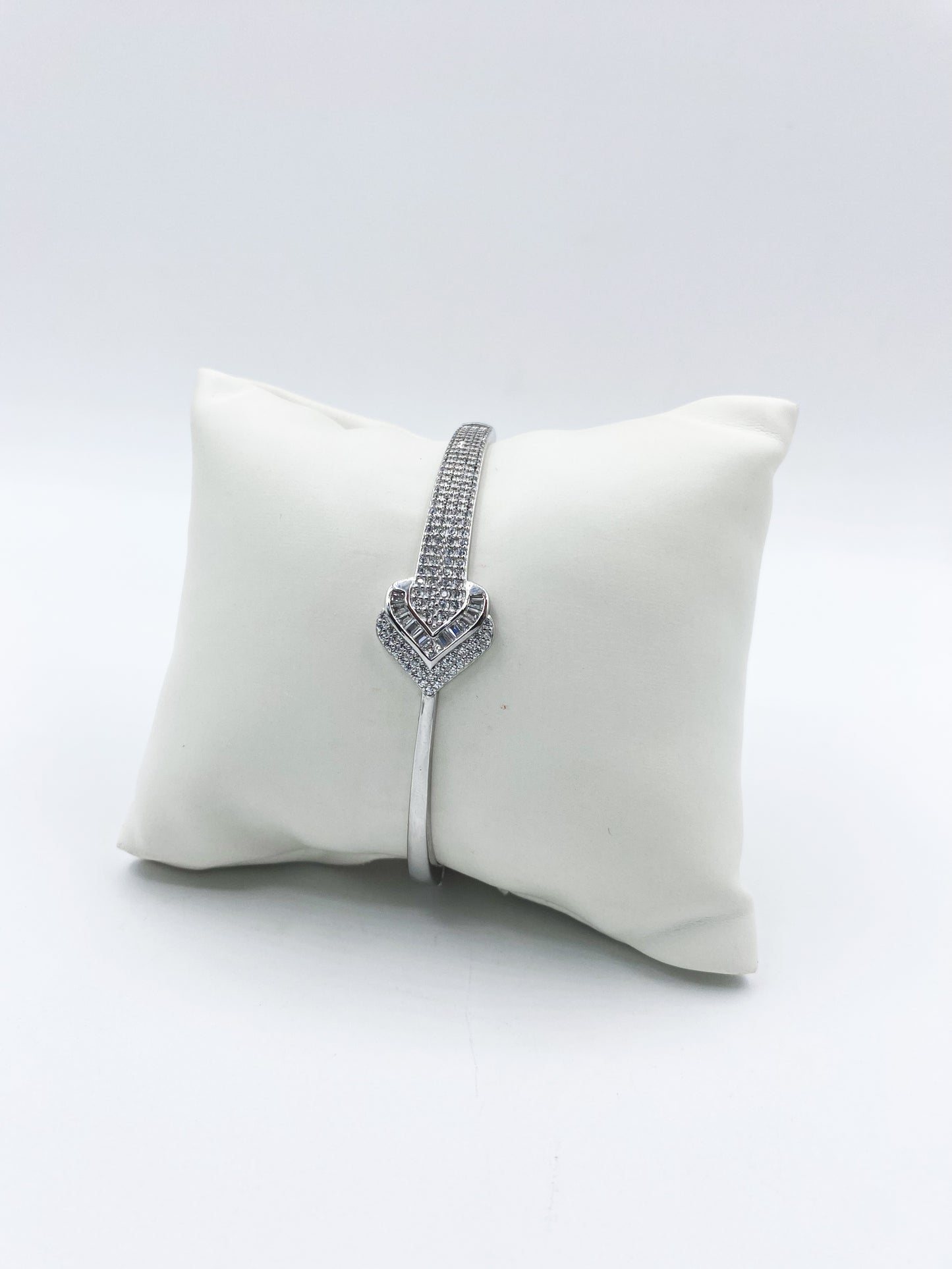 Bracelet en argent rhodiè 925