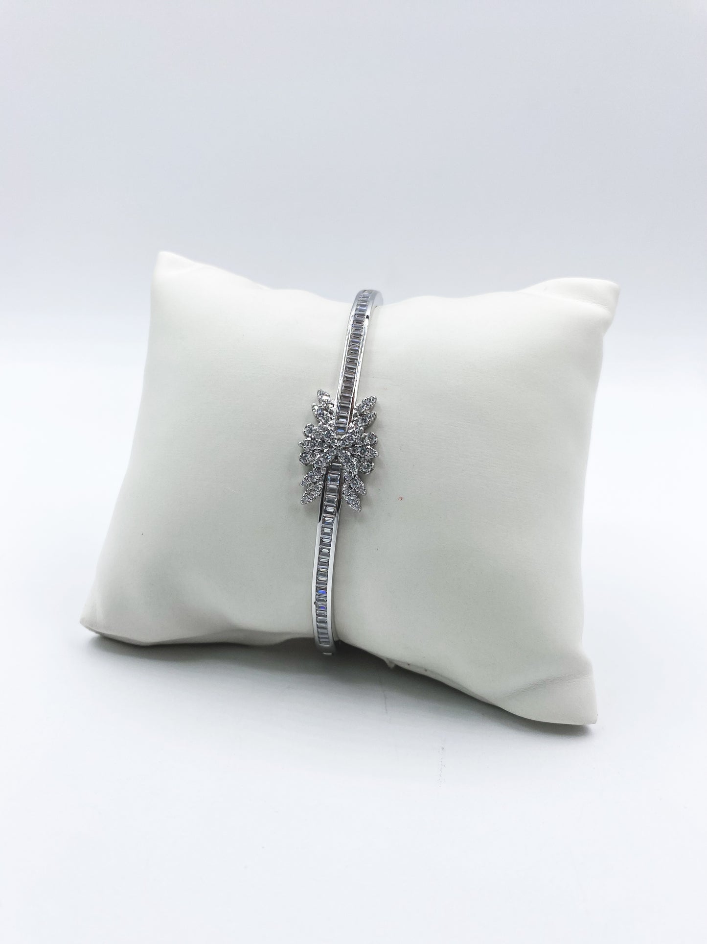 Bracelet en argent rhodiè 925